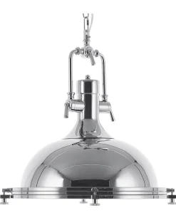 Candeeiro De Teto Em Metal Cromado Ebron