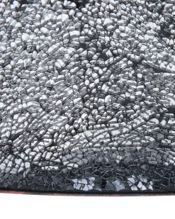 Candeeiro De Teto Em Metal E Vidro Cor De Bronze Iskar