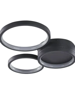 Candeeiro De Teto Em Metal Preto Agnat