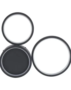 Candeeiro De Teto Em Metal Preto Agnat