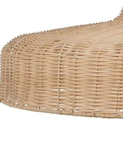 Candeeiro De Teto Em Rattan Cor Natural Tamarin