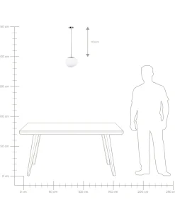 Candeeiro De Teto Em Vidro Branco Liffel
