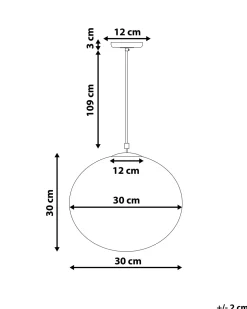 Candeeiro De Teto Em Vidro Branco Barrow S