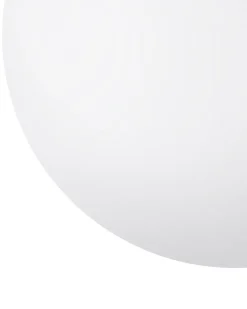 Candeeiro De Teto Em Vidro Branco Barrow L