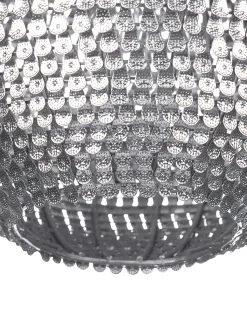 Candeeiro De Teto Esferico Prateado Seine