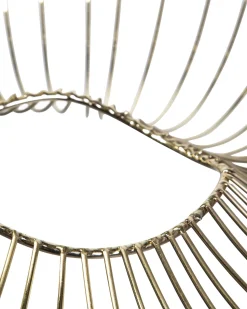 Candeeiro De Teto Geometrico Dourado Tordino