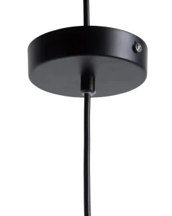 Candeeiro De Teto Geometrico Preto Tordino