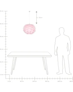 Candeeiro De Teto Grande Rosa Segre