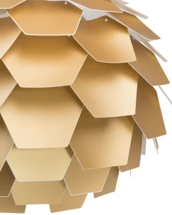 Candeeiro De Teto Grande Dourado Segre