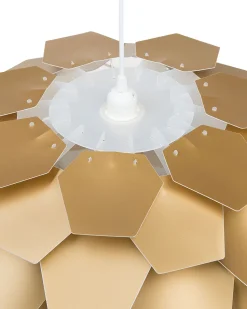 Candeeiro De Teto Grande Dourado Segre