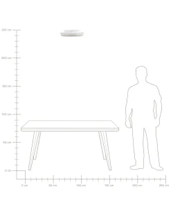 Candeeiro De Teto Led 64 Cm Metal Branco E Dourado Taping