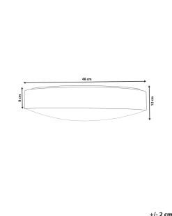 Candeeiro De Teto Led Em Metal Branco Arli