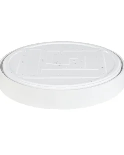 Candeeiro De Teto Led Em Metal Branco Arli
