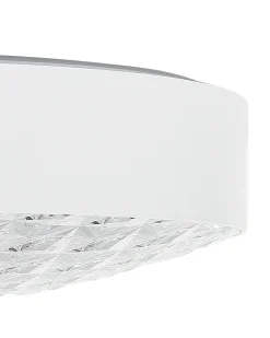 Candeeiro De Teto Led Em Metal Branco Arli