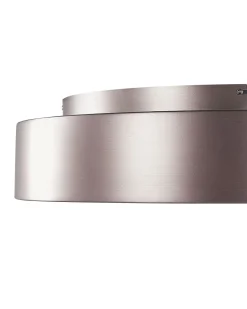 Candeeiro De Teto Led Em Metal Castanho Claro Dawei