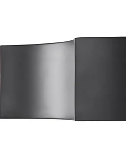 Candeeiro De Teto Led Em Metal Preto Yabu