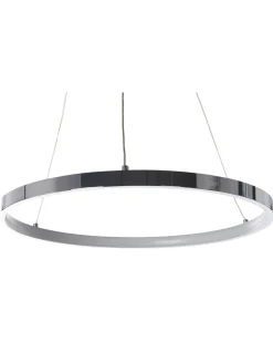 Candeeiro De Teto Led Em Metal Prateado O 40 Cm Jordan