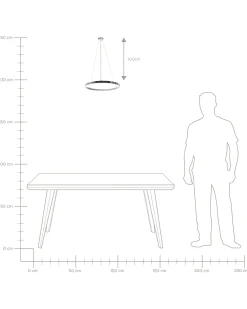 Candeeiro De Teto Led Em Metal Prateado O 40 Cm Jordan