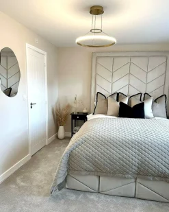 Candeeiro De Teto Led Em Metal Dourado Tano