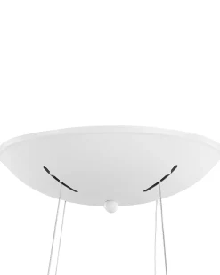 Candeeiro De Teto Led Em Metal Branco Bago