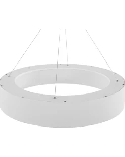 Candeeiro De Teto Led Em Metal Branco Lenya