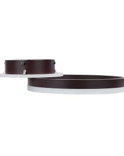 Candeeiro De Teto Led Em Metal Castanho Escuro Glyde