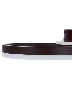 Candeeiro De Teto Led Em Metal Castanho Escuro Glyde