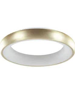 Candeeiro De Teto Led Metal Dourado Ataran