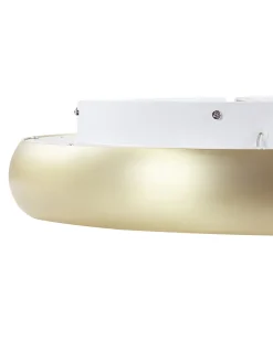 Candeeiro De Teto Led Metal Dourado Ataran