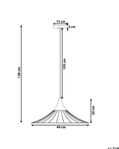 Candeeiro De Teto Metal Preto Giona