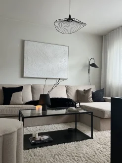 Candeeiro De Teto Metalico Preto Mazaro