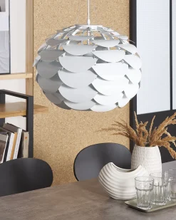 Candeeiro De Teto Moderno Branco Moselle