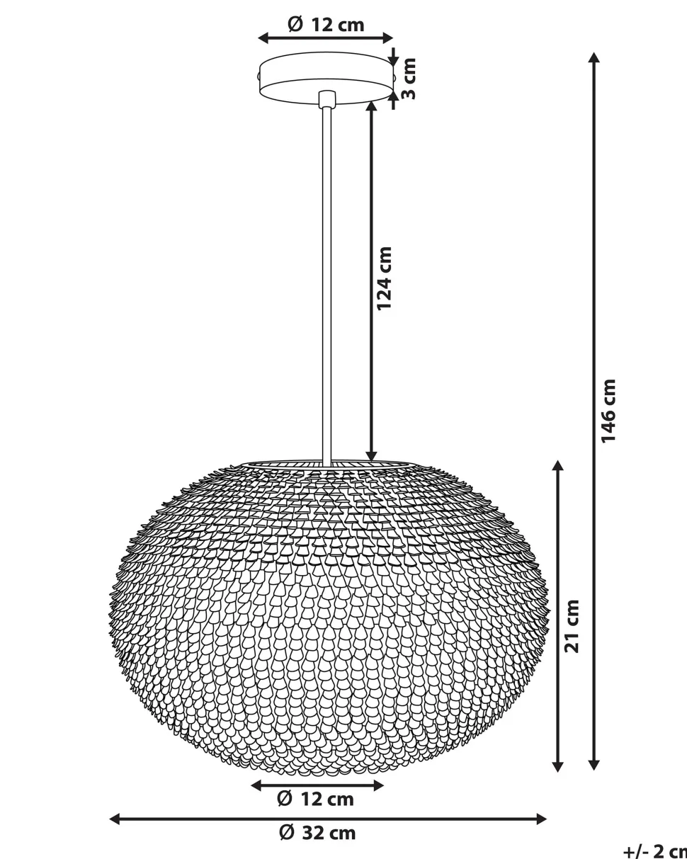 Candeeiro De Teto Oval Prateado Reine