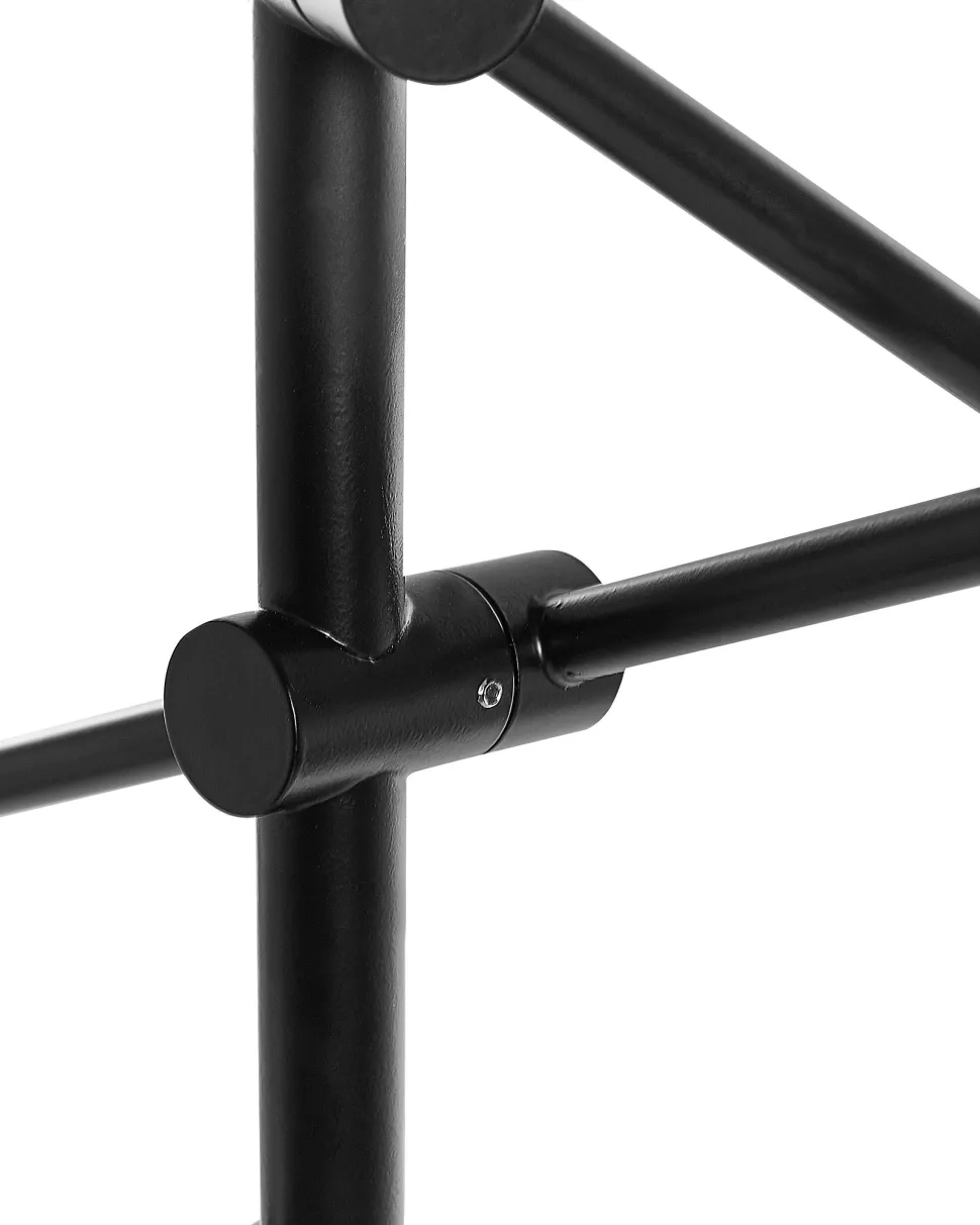 Candeeiro De Teto Para 7 Lampadas Preto E Dourado Cremera