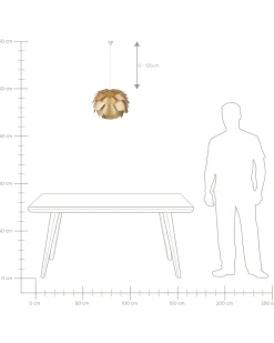 Candeeiro De Teto Pequeno Dourado Segre