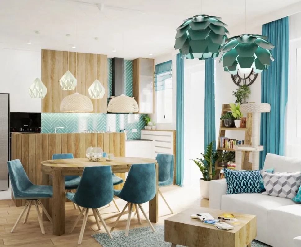 Candeeiro De Teto Pequeno Verde Escuro Segre