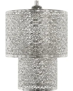 Candeeiro De Teto Prateado Osun