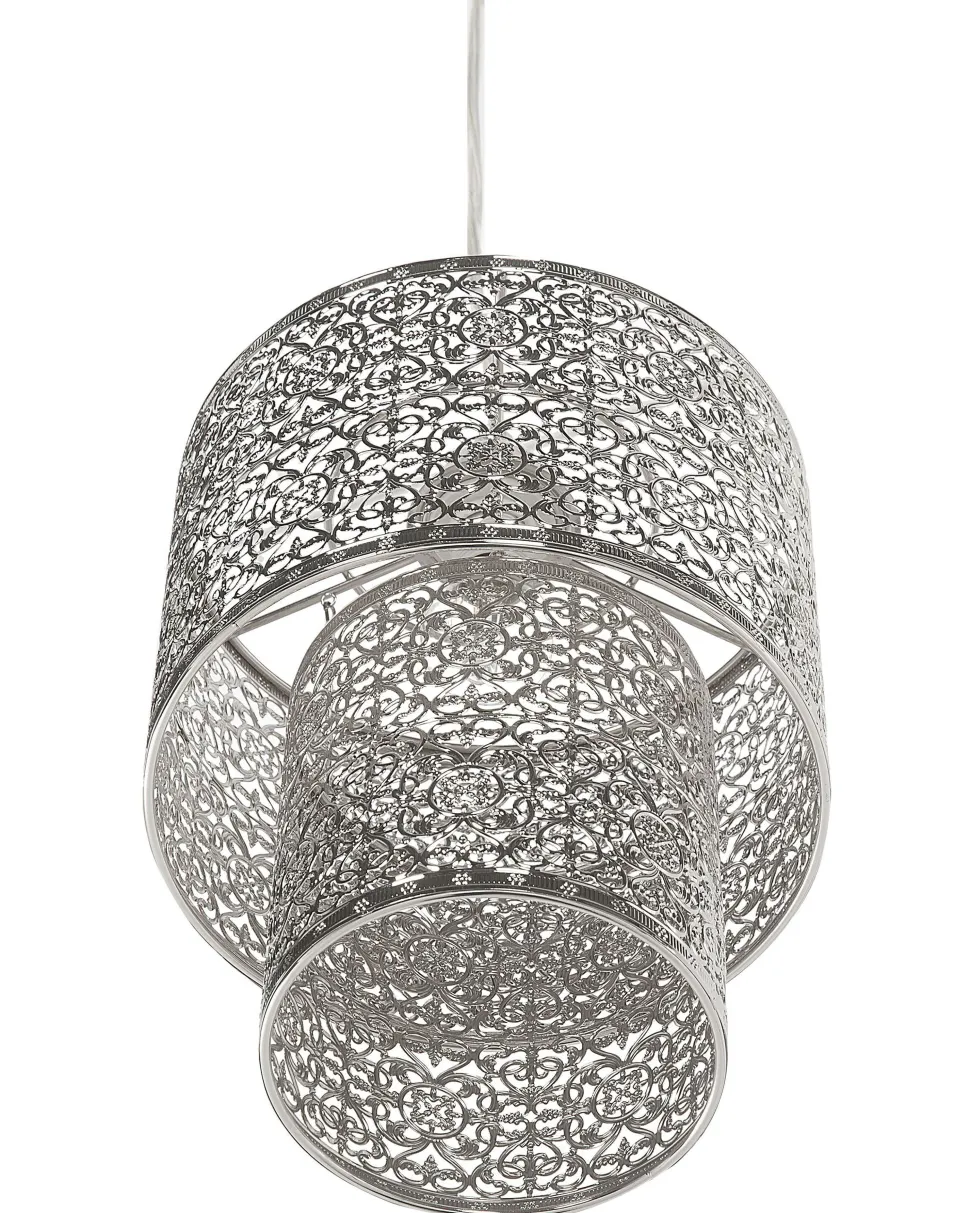 Candeeiro De Teto Prateado Osun