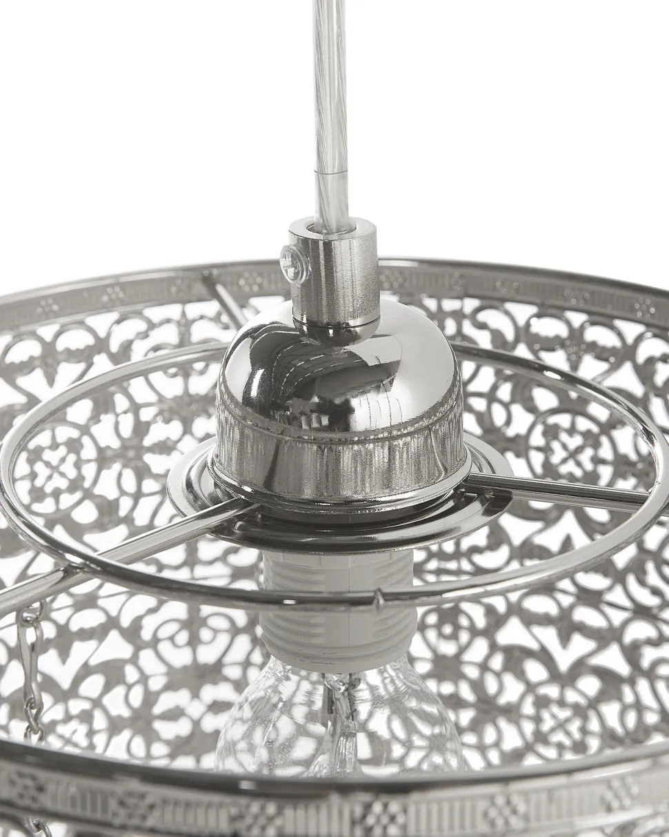 Candeeiro De Teto Prateado Osun