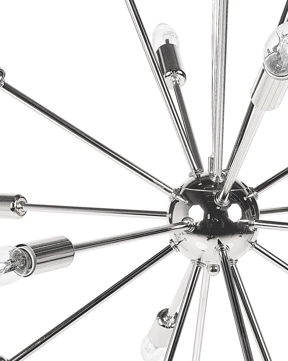 Candeeiro De Teto Prateado Maguse