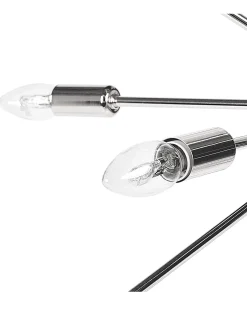 Candeeiro De Teto Prateado Maguse