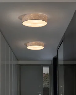 Candeeiro De Teto Prateado Rena