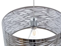 Candeeiro De Teto Prateado Torno