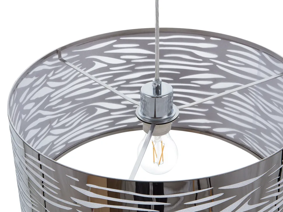 Candeeiro De Teto Prateado Torno