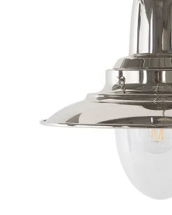 Candeeiro De Teto Prateado Pinega