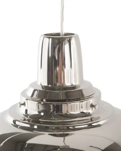 Candeeiro De Teto Prateado Pinega