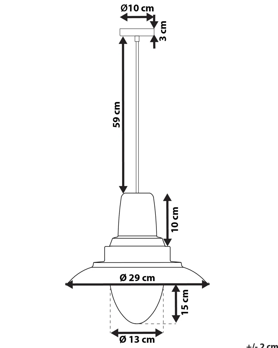 Candeeiro De Teto Prateado Pinega