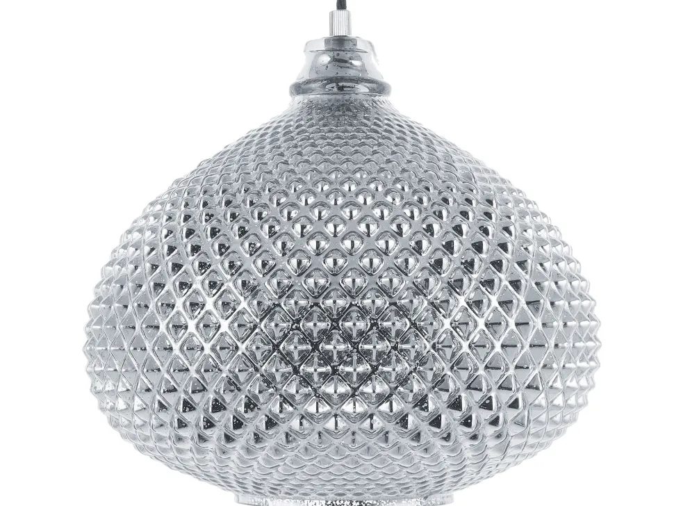 Candeeiro De Teto Prateado Madon