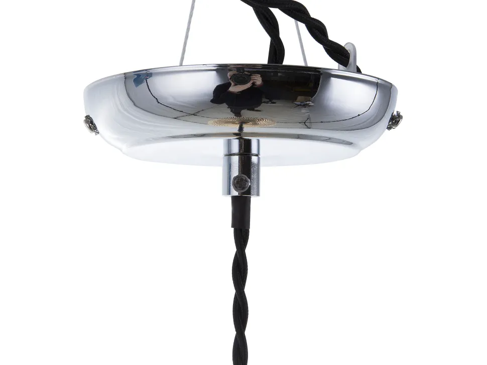 Candeeiro De Teto Prateado Madon