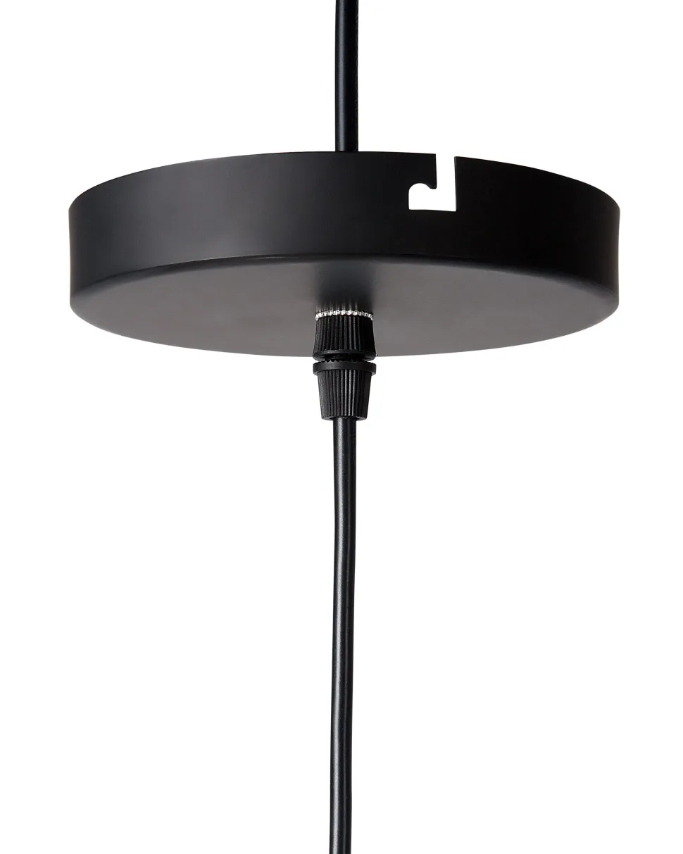 Candeeiro De Teto Preto Angara